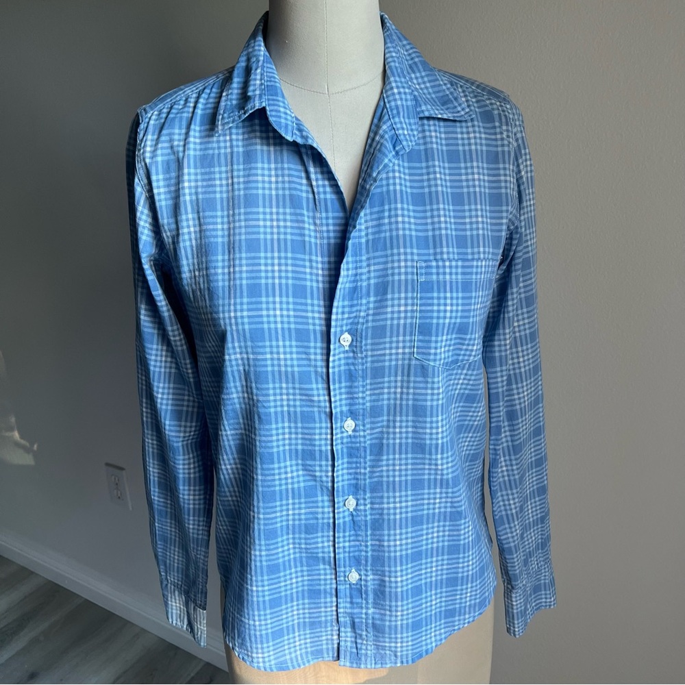 Frank & Eileen Barry Plaid Shirt XS